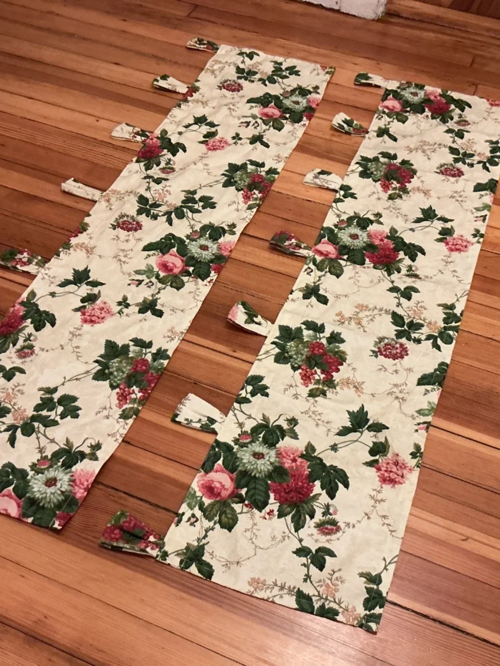 Vintage Waverly Garden Valances